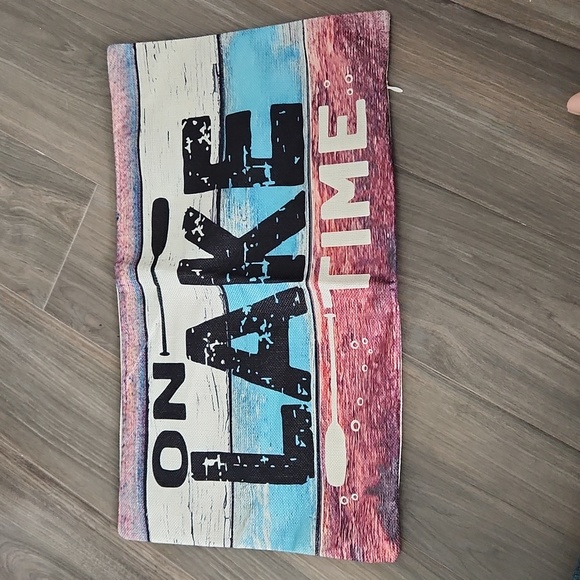 Lake pillow covers 19.75"x11.75" - Picture 4 of 5